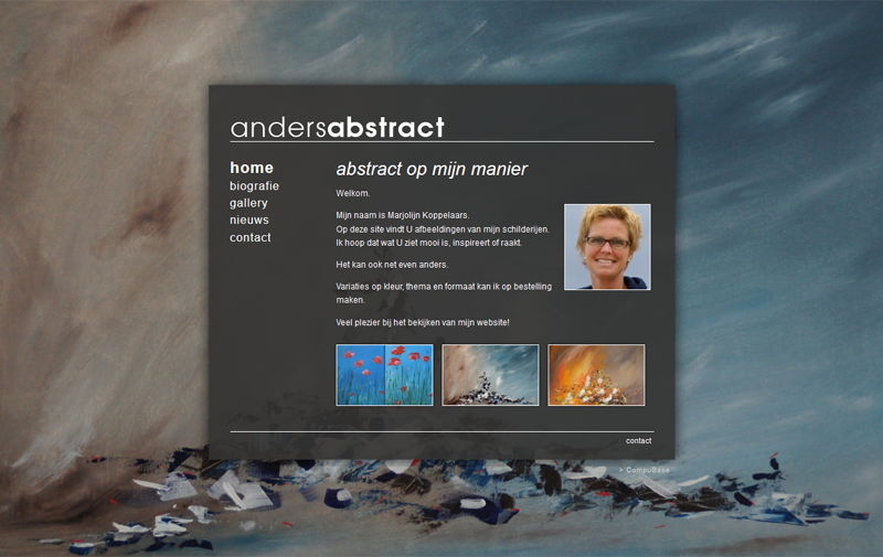 Screenshot van Andersabstract.com