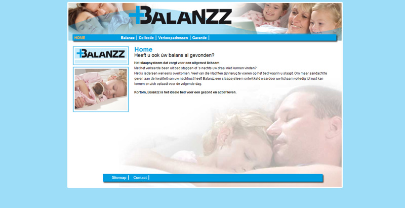 Detail van de Drupal website Balanzz 